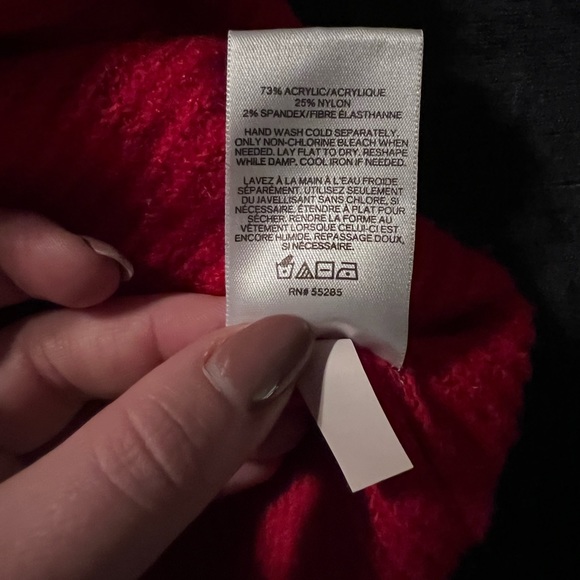 Express Balloon Sleeve with Ruffle detail Sweater - Picture 4 of 4